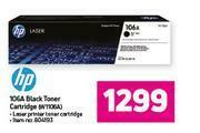 Game HP 106A Black Toner Cartridge W1106A offer