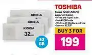 Game Toshiba Kioxia 32GB USB 2.0 (Assorted Colours)-For 3 offer