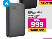 Game WD 2TB Elements Black Hard Drive WDBU6Y0020BB offer
