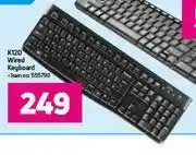 Game Logitech K120 Wired Keyboard offer