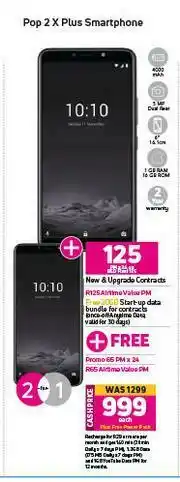 Game Techno Pop 2x Plus Smartphone-Each offer