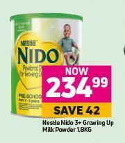 Game Nestle Nido 3+ Growing Up Milk Powder-1.8kg offer