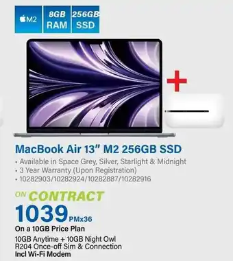 Incredible Connection MacBook Air 13" M2 256GB SSD offer