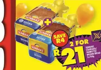Shoprite Sunbake bread 2 offer