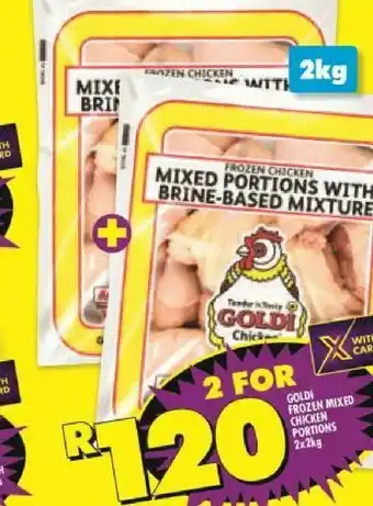Shoprite Goldi frozen mixed chicken 2 offer