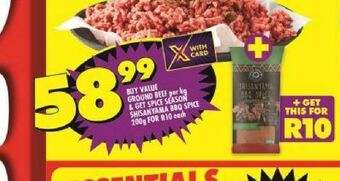 Shoprite Minced beef offer