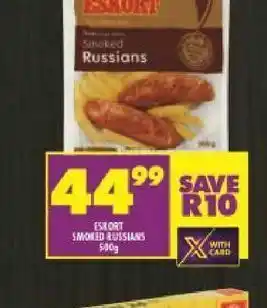 Shoprite Eskort russian susages offer