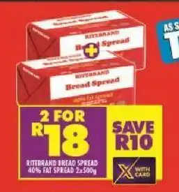 Shoprite Ritebrand bread spread offer