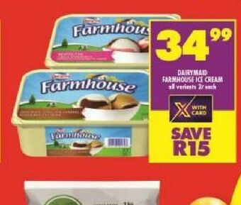 Shoprite Dairymaid farmhouse ice cream offer