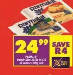 Shoprite Parmalat cheese slices offer