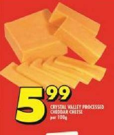 Shoprite Crystal valley cheddar cheese offer