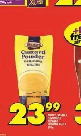 Shoprite Moir's custard offer