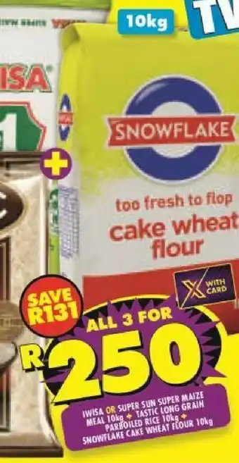 Shoprite Snowflake cake wheat flour offer