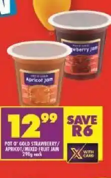 Shoprite Pot o' gold apricot jam offer