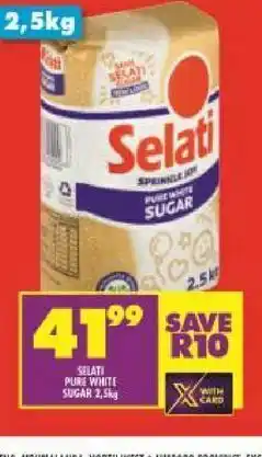 Shoprite Selati sugar offer