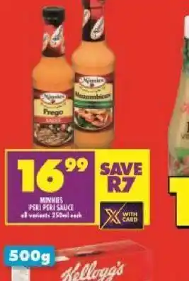 Minnies sauces