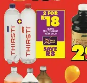 Shoprite Thirsti still water 2 offer