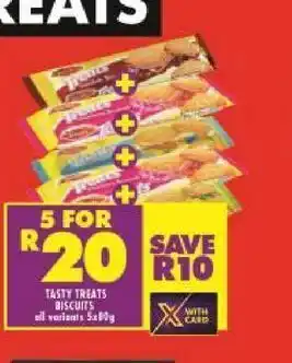 Shoprite Tasty treats biscuits 5 offer