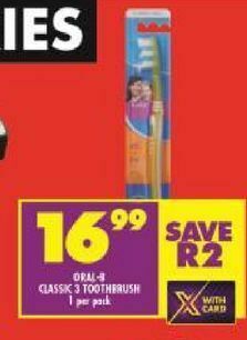 Oral b toothbrush