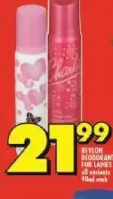 Shoprite Revlon deodorant offer