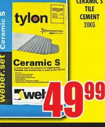 Tile cement