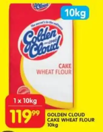 Shoprite GOLDEN CLOUD CAKE WHEAT FLOUR 10kg offer