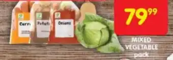 Shoprite MIXED VEGETABLE pack offer