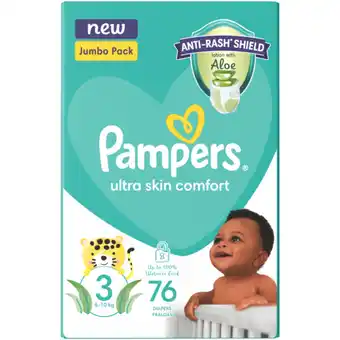 Checkers Liquor Shop Pampers Size 3 Disposable Nappies 76 Pack offer