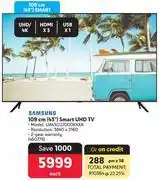 Makro Samsung 109cm (43) Smart UHD TV UA43CU7000KXXA offer