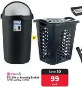 Makro Miss Molly 25L Bin Or Laundry Basket-Each offer