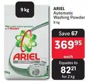 Makro Ariel Automatic Washing Powder-9kg Each offer