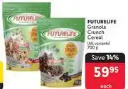 Makro Future Life Granola Crunch Cereal-700g Each offer