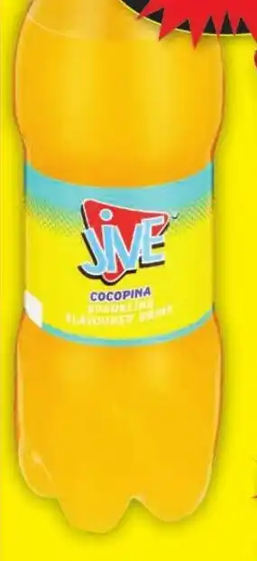 Shoprite JIVE SOFT DRINK all variants 2L each offer