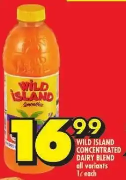 Shoprite WILD ISLAND CONCENTRATED DAIRY BLEND offer