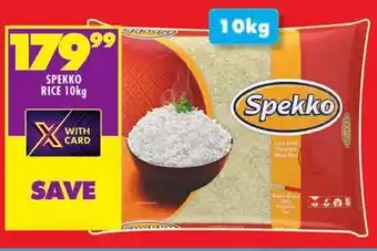 Shoprite SPEKKO RICE 10kg offer