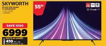 HiFi Corp SKYWORTH 55-inch UHD Google TV-55SUE9350F offer