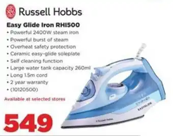 HiFi Corp Russell Hobbs Easy Glide Iron RH1500 offer