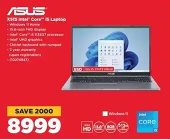 HiFi Corp ASUS X515 Intel Core i5 Laptop offer