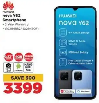 HiFi Corp HUAWEI nova Y62 Smartphone offer