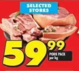 Shoprite PORK PACK offer