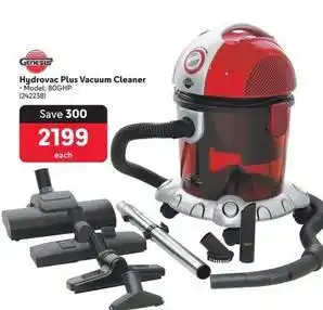 Makro Genesis - hydrovac plus vacuum cleaner offer