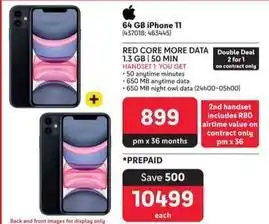 Makro Apple - 64 gb iphone 11 offer