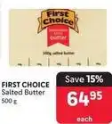 Makro First choice - salted butter offer