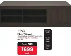 Makro Linx - elbert tv stand offer