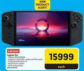 Makro Lenovo - legion go offer