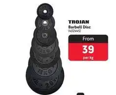 Makro Trojan - barbell disc offer