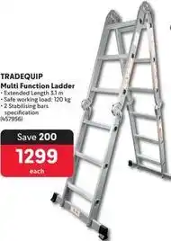 Makro Tradequip - multi function ladder offer