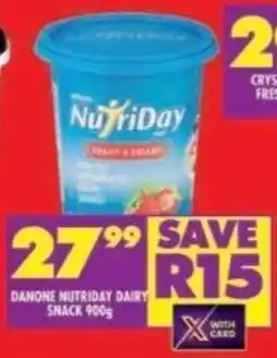 Shoprite DANONE NUTRIDAY DAIRY SNACK 900g offer