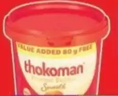 Shoprite THOKOMAN PEANUT BUTTER 480g offer