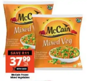 Checkers McCain Frozen Mixed Vegetables offer